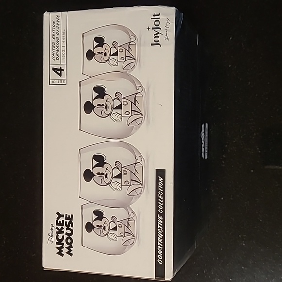 🖤🩶Mickey Mouse Drinking Glass Set - Picture 5 of 6